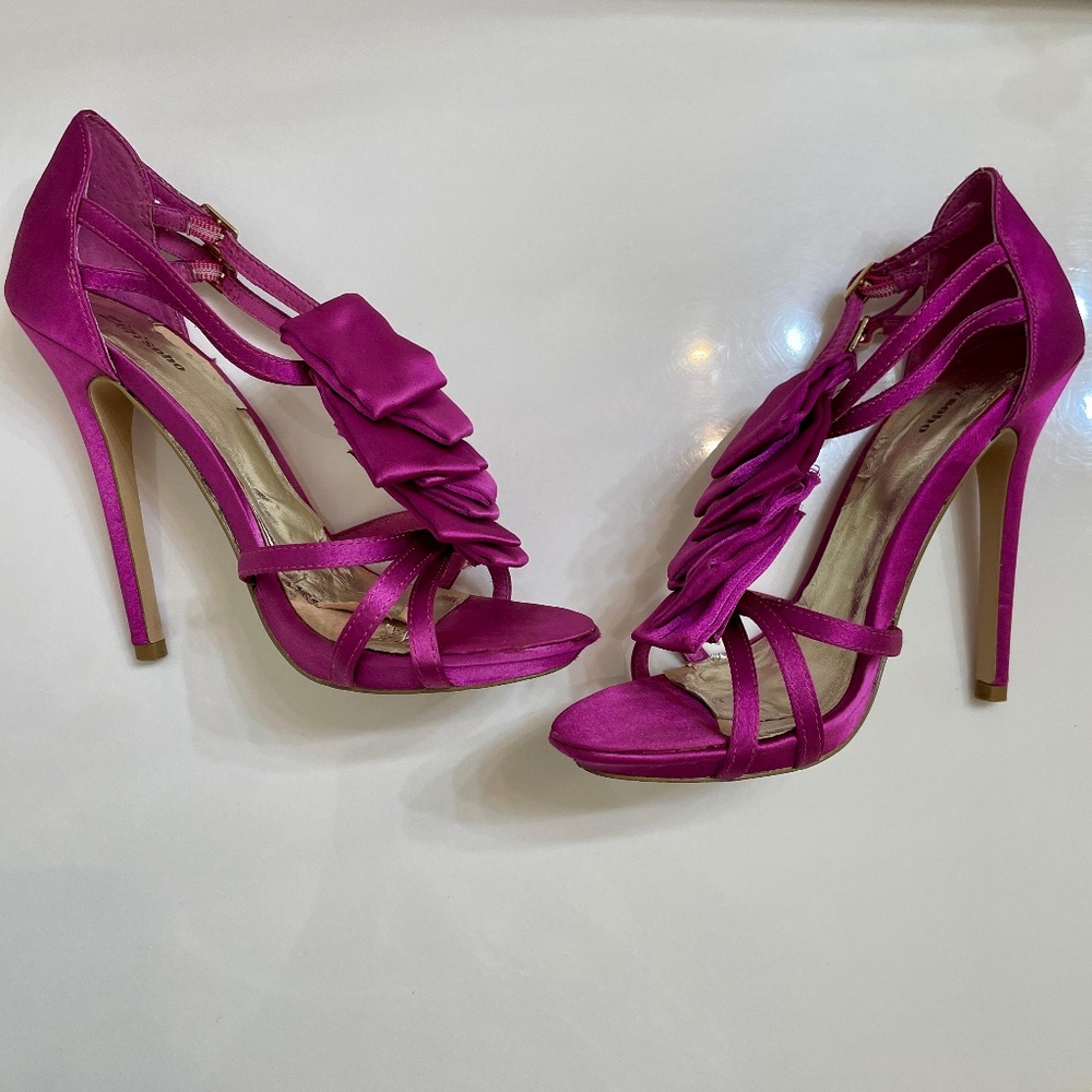 Women's Zigi Soho Fuchsia 5in High Heel Stilettos Size 7.5